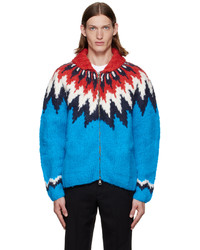 Andersson Bell Blue Red Riverton Sweater