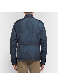 Tomas Maier Distressed Shell Field Jacket