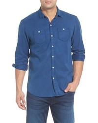Tommy Bahama Sea Twill Island Modern Fit Flannel Shirt
