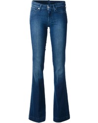 7 For All Mankind Flared Denim Jeans