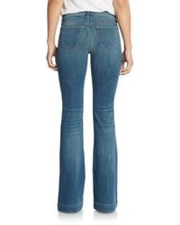 J Brand Another Love Story Mid Rise Flare Jeans