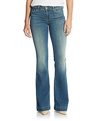J Brand Another Love Story Mid Rise Flare Jeans