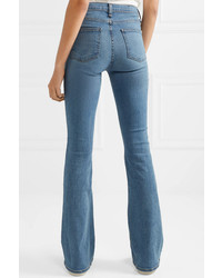 Veronica Beard Beverly High Rise Flared Jeans