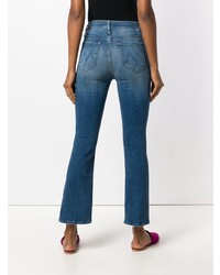 Mother Bootcut Cropped Jeans