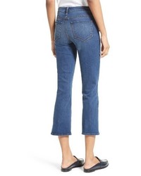 L'Agence Crop Baby Flare Jeans