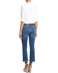 Current/Elliott Cropped Bootcut Jeans