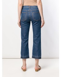 Tory Burch Cropped Flare Jeans