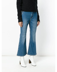 Ellery Cropped Flared Jeans