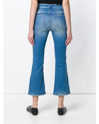 Twin-Set Cropped Flared Jeans