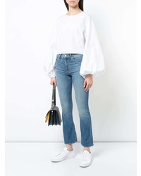 Mother Cropped Slim Fit Jeans