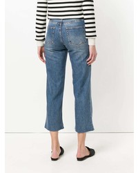 A.P.C. Cropped Straight Leg Jeans