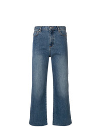 A.P.C. Cropped Straight Leg Jeans