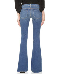 L'Agence Elysee Low Rise Flare Jeans