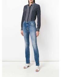 Jacob Cohen Faded Bootcut Jeans