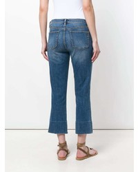 Tory Burch Flared Cropped Jeans