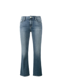 Frame Denim Flared Cropped Jeans
