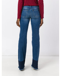 RED Valentino Frayed Bootcut Jeans