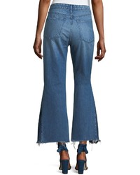 3x1 Higher Ground Gusset Flared Cropped Jeans