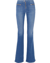 J Brand Katie High Rise Flared Jeans Mid Denim