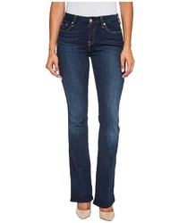 7 For All Mankind Kimmie Bootcut Jeans In Dark Moonlight Bay Jeans