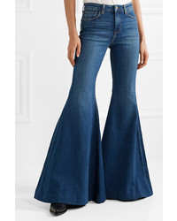 L'Agence Lorde High Rise Flared Jeans