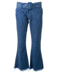 MARQUES ALMEIDA Marquesalmeida Cropped Flared Jeans