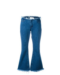MARQUES ALMEIDA Marquesalmeida Frayed Flared Jeans