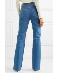 Adeam Med Mid Rise Flared Jeans