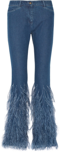 michael kors flared jeans