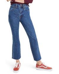 Madewell Rigid Demi Boot Crop Jeans