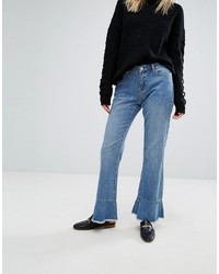 Vero Moda Ruffle Hem Jeans