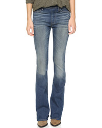 True Religion Runway Pull On Flare Jeans
