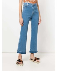 See by Chloe See By Chlo High Waisted Cropped Jeans