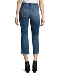 J Brand Selena Cropped Bootcut Jeansascension
