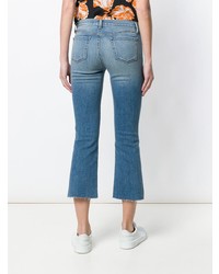 J Brand Selena Mid Rise Crop Bootcut Jeans
