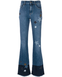 RED Valentino Star Patch Flared Jeans