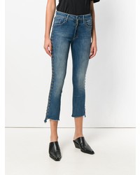 Mother Stud Embellished Jeans