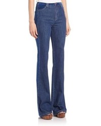 See by Chloe Washed Flare Jeans