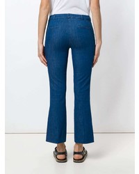 Kiltie Flared Cropped Trousers