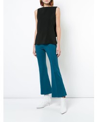 Rosetta Getty Flared Cropped Trousers