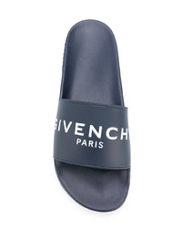 Givenchy Logo Strap Slides