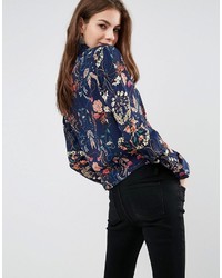 Brave Soul Floral Blouse