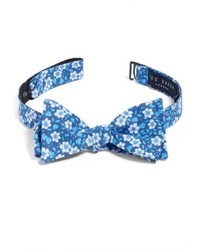 Ted Baker London Floral Linen Bow Tie