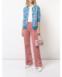 Barrie Floral Embroidered Cardigan