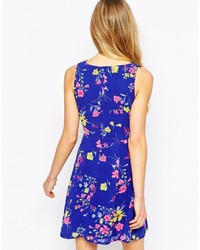 Wal G Wrap Front Dress In Floral