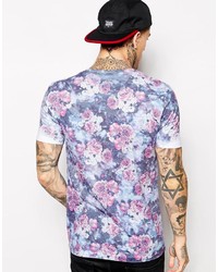 Friend Or Faux T Shirt With Floral Print