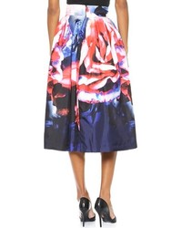 Nicholas Thermo Floral Pleated Skirt