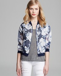 Blue Floral Jacket