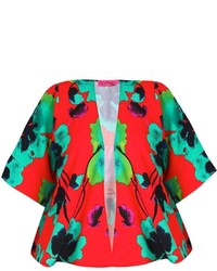 Boohoo Fliss Floral Kimono Jacket