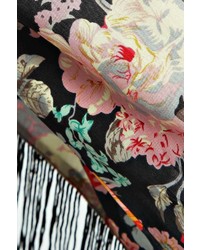 Boohoo Millie Floral Tassel Kimono